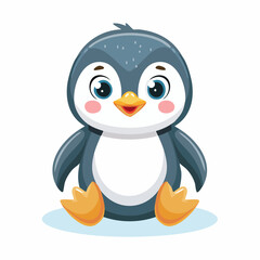 Fototapeta premium Niedliches Pinguinbaby