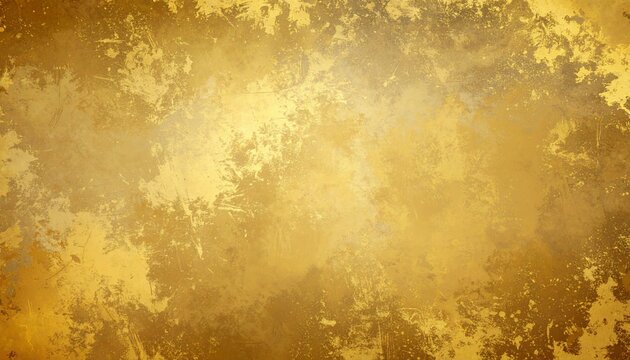Opulent aged golden texture with a distressed metallic finish, perfect for luxurious backgrounds, elegant designs, or vintage-inspired projects and festive themes