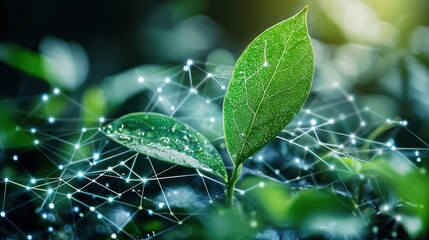 Green plant growth technology