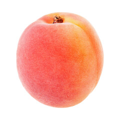 peaches isolated on white background