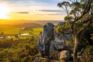 rock in the mountains