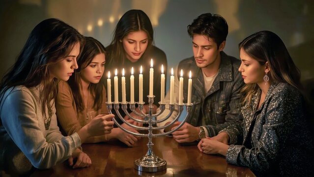 Hanukkah Menorah Mitzvah forebears Flame diffuser Yippee TV Sukkot Dreidel Rosh Hashanah Kippah EVALI OTT platform Passionflix Passover seder Yom kippur Chametz Mohinga Impon Generational trauma Vfli