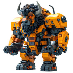 Mech bison figure