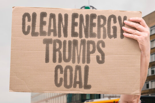 "Clean Energy Trumps Coal" New renewable projects outcompete fossil fuels on cost, signaling a green energy shift. RENEWABLES. ENERGY. COST. TRANSITION. SUSTAINABILITY. POWER. CLIMATE.