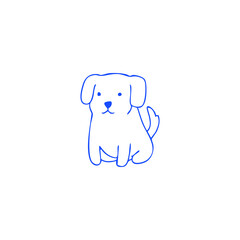Simple black outline drawing of a koala