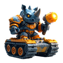 Rhinoceros robot tank