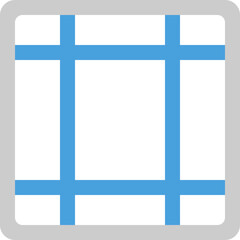 Obraz premium Grid Square Illustration