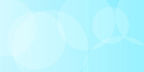Light blue abstract vector background with soft gradient and transparent overlapping circles. Minimal, clean, and modern design for business, web, and presentation use.