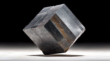 A Stunning Cube of Galena: A Crystalline Masterpiece