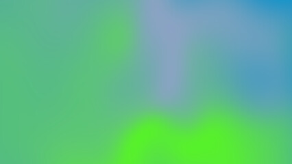 Serene Gradient Blend: A calming wash of soft greens and blues merging into a gentle harmony