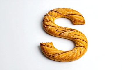 Obraz premium A pastry shaped like the letter S