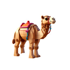Stylized camel illustration