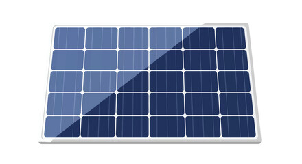 solar panel array capturing sunlight for renewable energy generation in an eco-friendly setup Visual representation of photovoltaic technology
