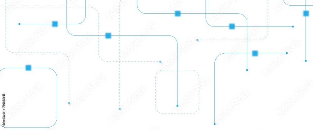 Poster abstract futuristic technology background. technology background with crossed lines and dots.