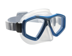 Swimming goggles icon isolated on a white background.