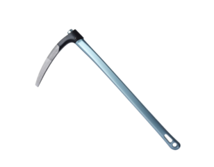 Ice pick ax icon isolated on a white background.