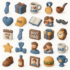 25 Father's Day Icon Pack