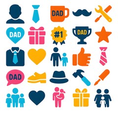 25 Father's Day Icon Pack
