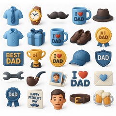 25 Father's Day Icon Pack