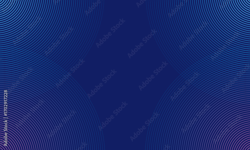 Poster abstract background with blending circle thin line stripes | modern background suit for presentation