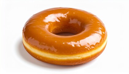 Fototapeta premium Donut Isolated On White Background