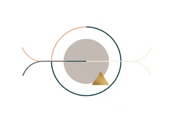 vector target with arrow