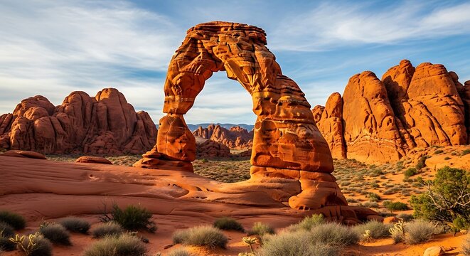Delicate Arch at Arches National Park, Utah.