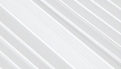 Obraz premium White Corrugated Metal Sheet Texture Background with Diagonal Lines and Wood Grain Detail