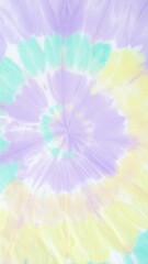 Pastel Swirl Tie Dye Design with Soft Colors for Textile Background and Surface Pattern
