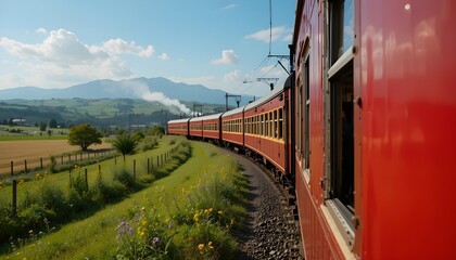 Train Journeys Through Countryside &ndash; travel, adventure