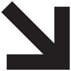 Brutalism Arrow Line