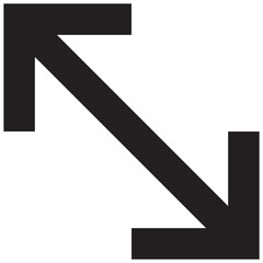 Brutalism Arrow Line