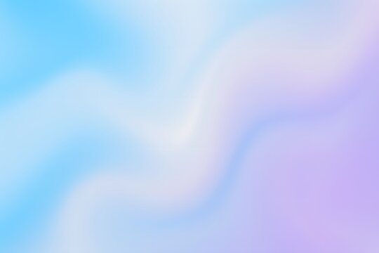 Futuristic Lite Gradient Wallpaper in Crystal Blue, Pearl White, and Lilac