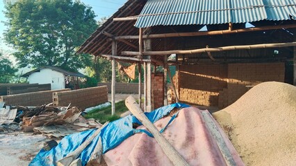old wooden house