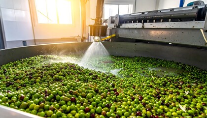 Olive processing facility