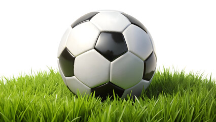 Obraz premium soccer ball on grass