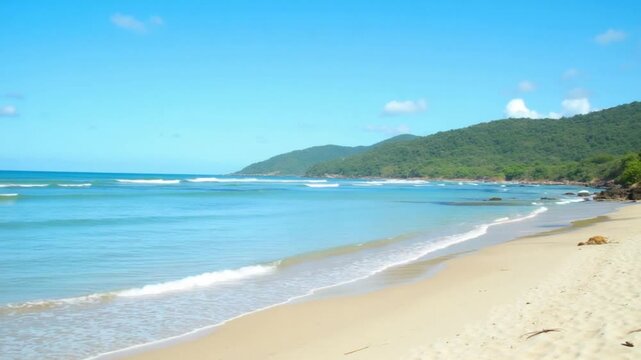 Exterior Pajucara Beach in Maceio Alagoas Brazil. Beautiful Background.