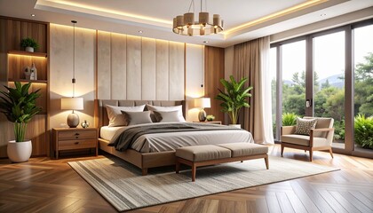 Obraz premium Bedroom