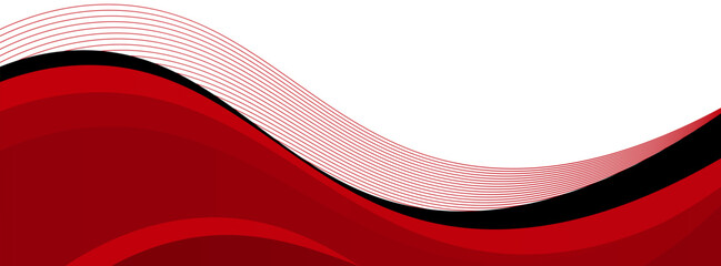 Vector red line background curve element with white space for text and message design, overlapping layers, vector. modern vector and simple design,eps10