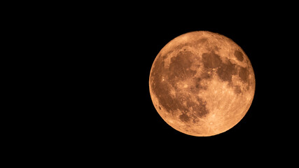 full moon in the night