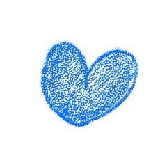 Pencil drawing heart , Hand drawing love sketch 