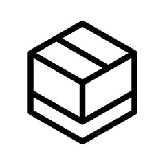Package Icon Vector Symbol Design Illustration