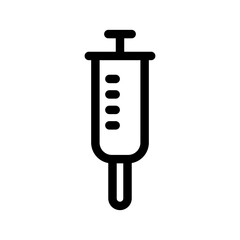 Syringe Icon Vector Symbol Design Illustration
