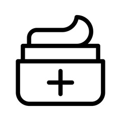 Cream Icon Vector Symbol Design Illustration