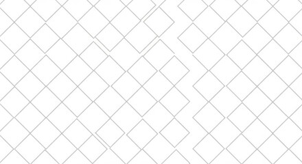 Fototapeta premium Abstract Geometric White Diamond Grid Pattern with Faint Gray Lines Backdrop