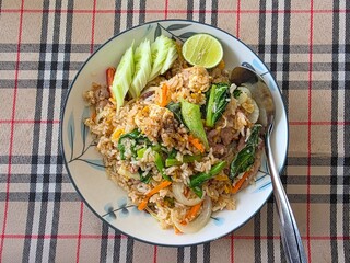 fried rice with pork
