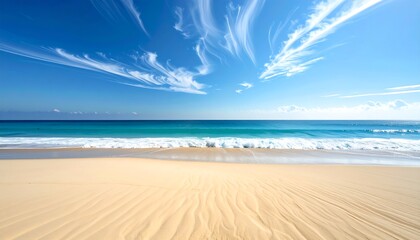 Fototapeta premium Sunny beach scene