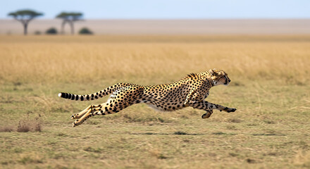cheetah in serengeti national park