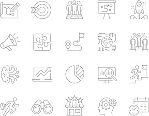 Dynamic business strategy concept with growth arrows and financial elements