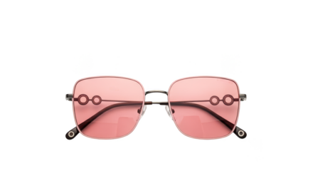 Rosy Spectacles Elegance Reflected on Black